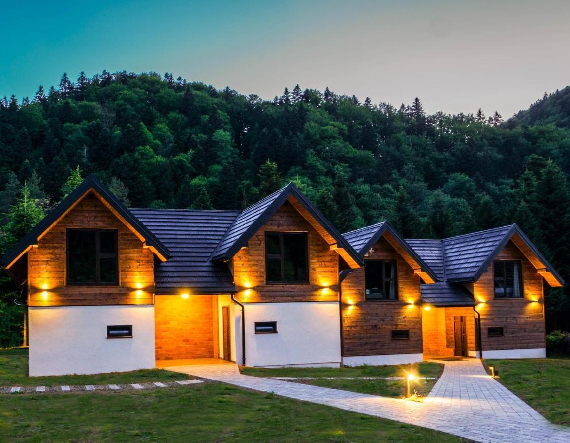 Bystre  Novosiele Residence - Nad Gorska Rzeka - Lesne Spa Sauna Jacuzzi - Bieszczady מראה חיצוני תמונה