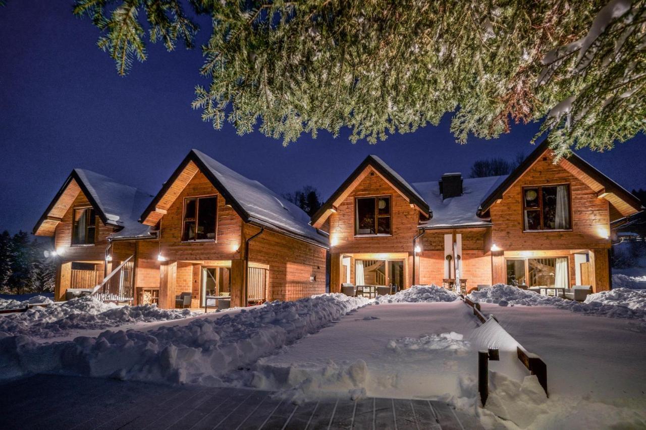 Bystre  Novosiele Residence - Nad Gorska Rzeka - Lesne Spa Sauna Jacuzzi - Bieszczady מראה חיצוני תמונה