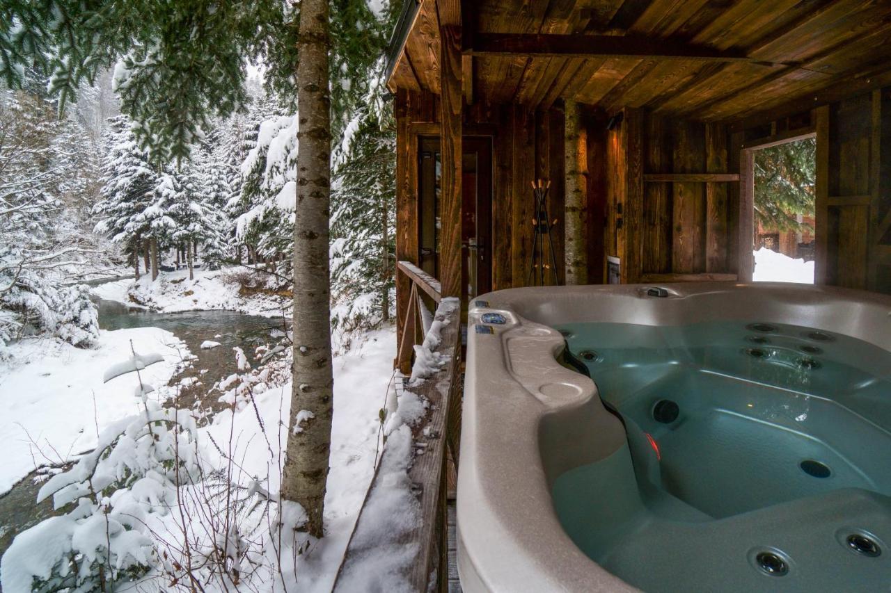 Bystre  Novosiele Residence - Nad Gorska Rzeka - Lesne Spa Sauna Jacuzzi - Bieszczady מראה חיצוני תמונה